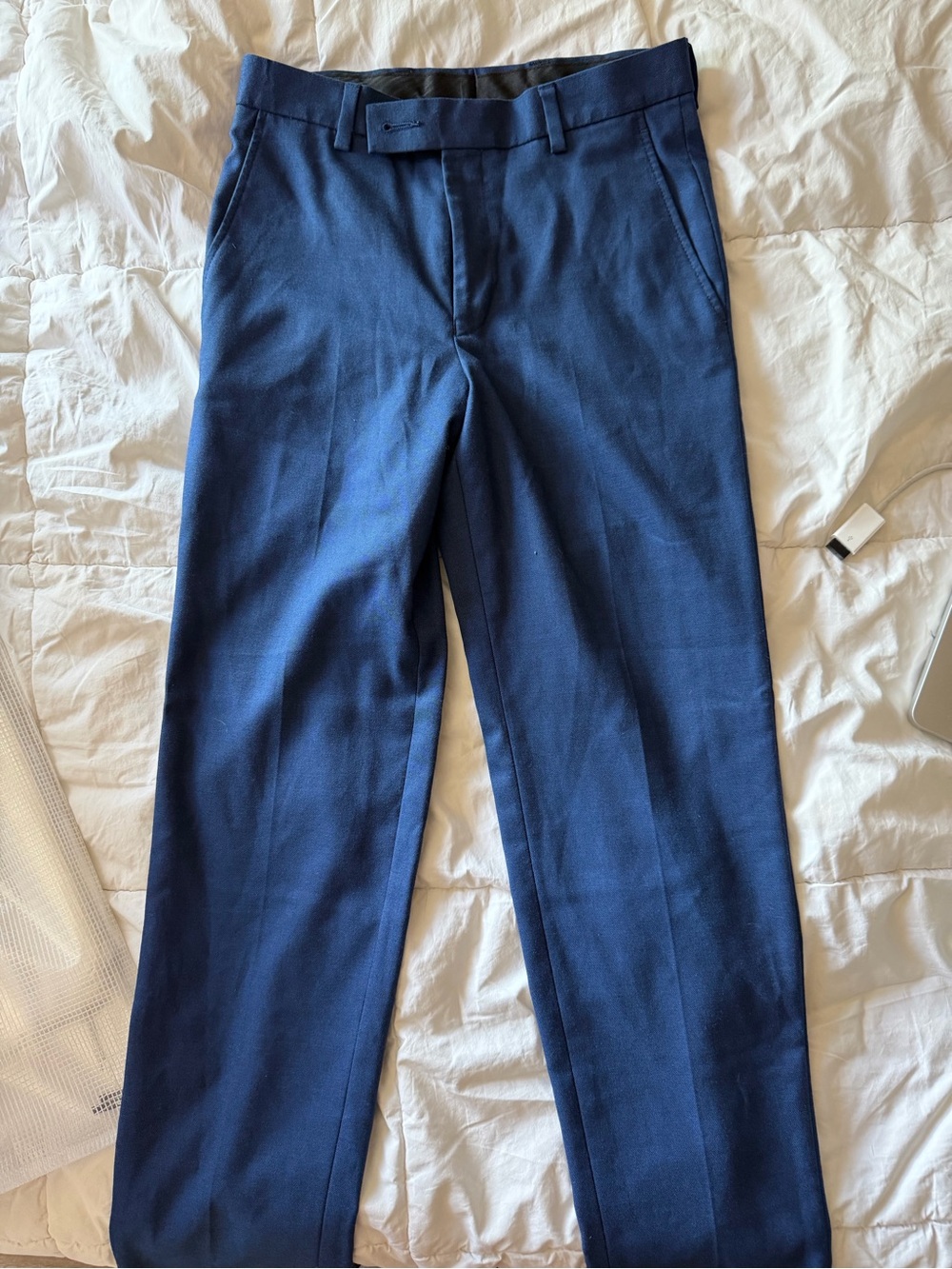 Boys Navy Blue Dress Pants